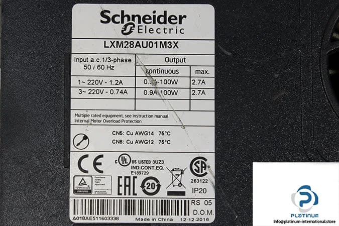 Schneider Electric LXM28AU01M3X (image 5)