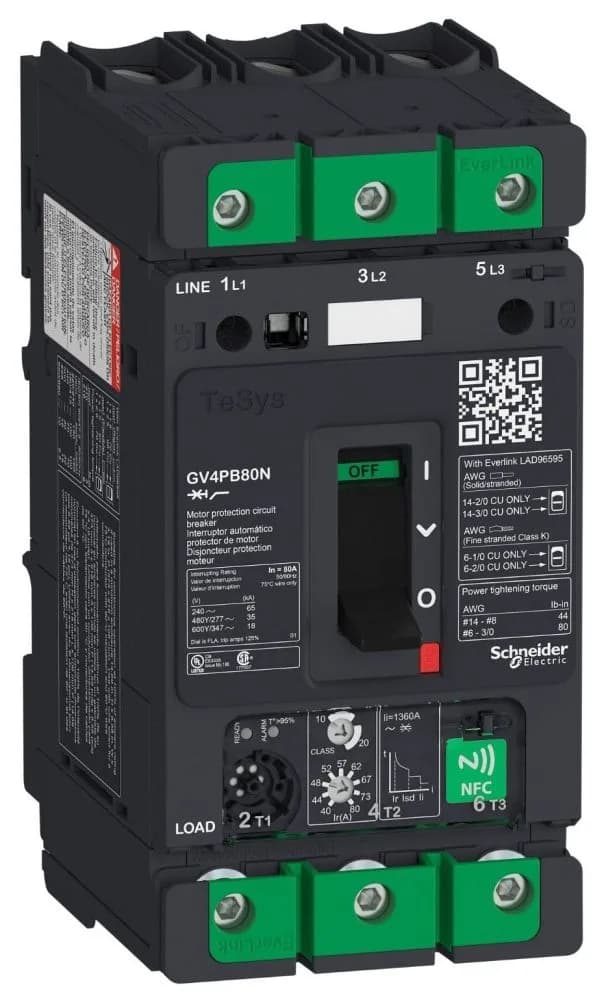 Schneider Electric GV4PB80N (image 3)