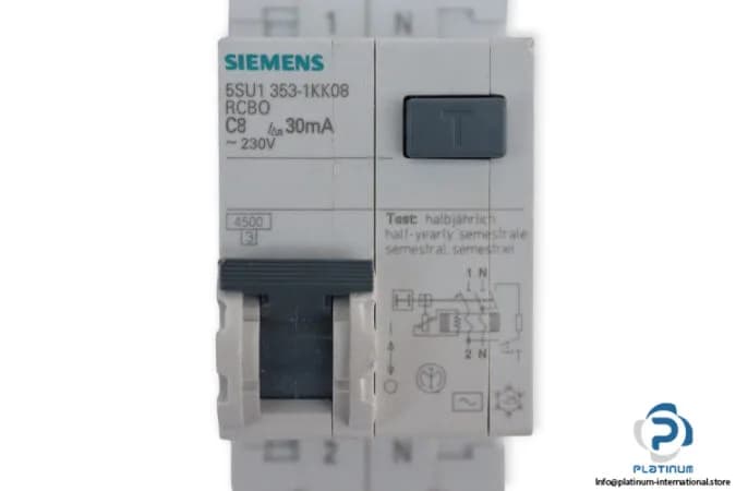 Siemens 5SU1353-1KK08 — Residual Current Breakers (RCCB/RCBO) (image 3)