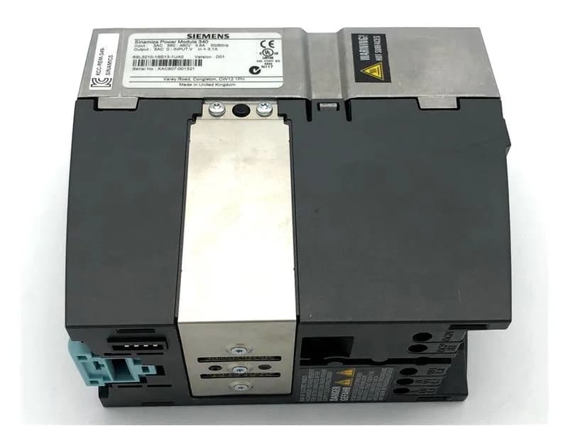 Siemens 6SL3210-1SE13-1UA0 — AC Drives (VFD) (image 2)