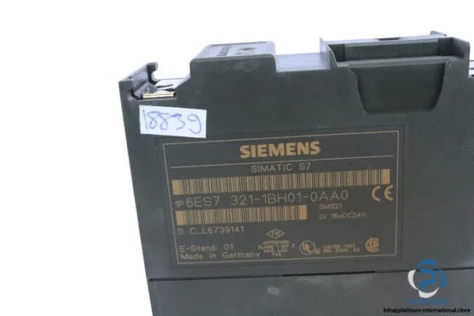 Siemens 6ES7 321-1BH01-0AA0 (image 4)