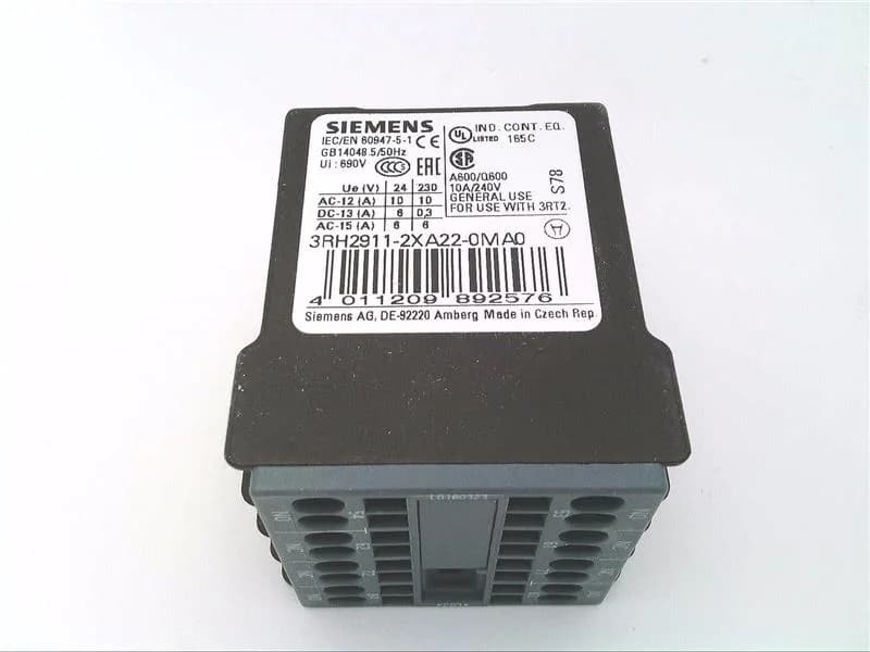 Siemens 3RH2911-2XA22-0MA0 — Contactors (image 3)