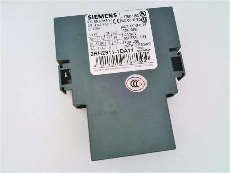 Siemens 3RH2911-1DA11 — Contactors (image 2)