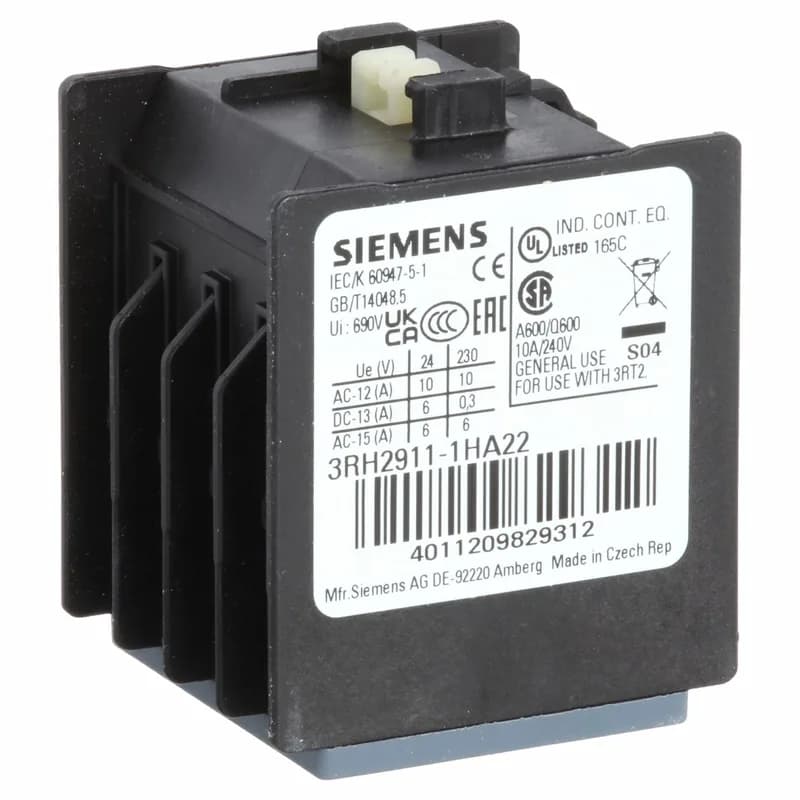 Siemens 3RH2911-1HA22 — Contactors (image 4)