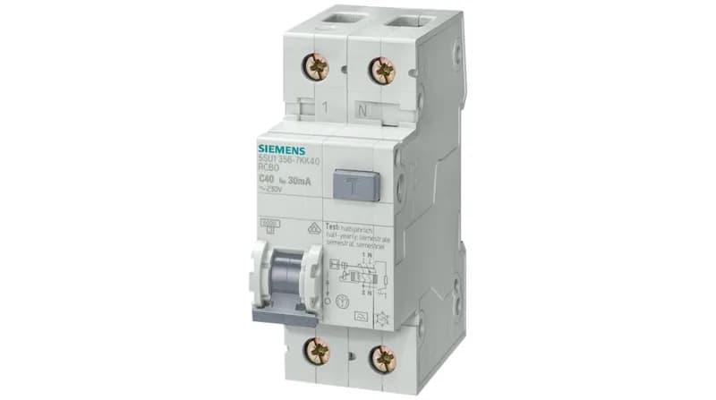 Siemens 5SU1356-7KK20 — Residual Current Breakers (RCCB/RCBO)