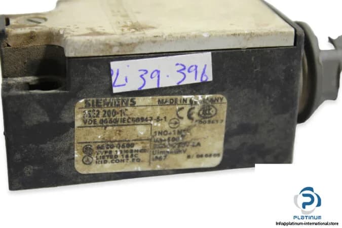 Siemens 3SE2200-1C — Limit Switches (image 4)