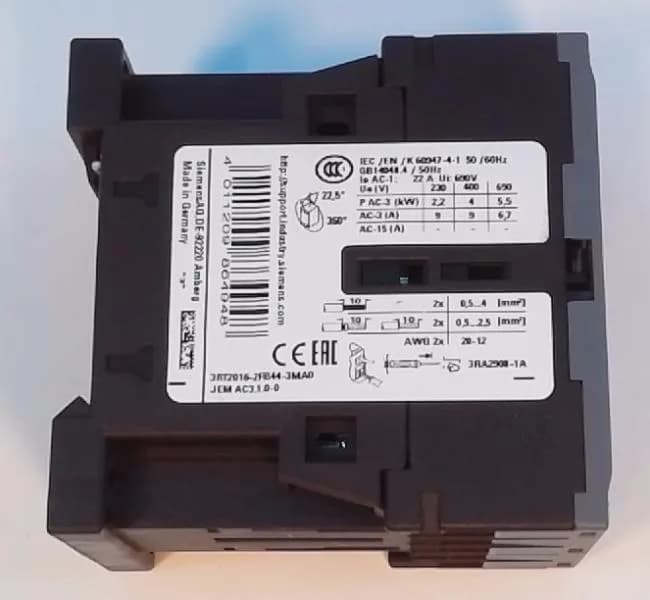 Siemens 3RT2016-2FB44-3MA0 — Contactors (image 3)