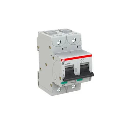 ABB S802U-K80 — 2-Pole MCB (DIN Rail) (image 3)