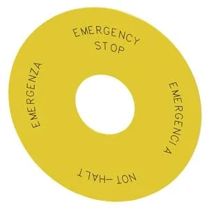 Siemens 3SU1900-0BC31-0NB0 — Emergency Stop Pushbuttons
