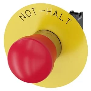 Siemens 3SU1150-1HA20-1CH0 — Emergency Stop Pushbuttons