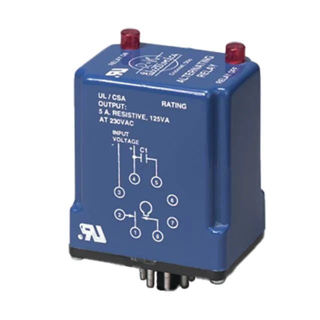 R-K Electronics CCB-125D-5B-10M — Time Delay Relays