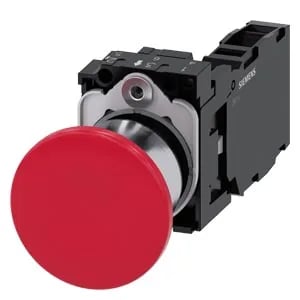 Siemens 3SU1150-1BA20-1FA0-ZY11 — Emergency Stop Pushbuttons
