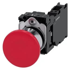 Siemens 3SU1150-1BA20-3FA0 — Emergency Stop Pushbuttons
