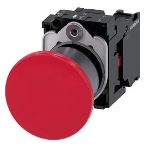 Siemens 3SU1130-1BA20-1CA0 — Emergency Stop Pushbuttons