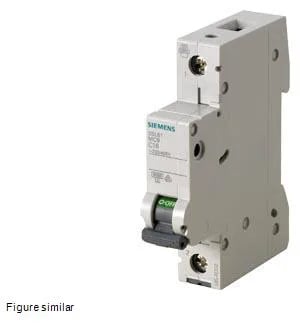 Siemens 5SL6116-8CC — 1-Pole MCB (DIN Rail)