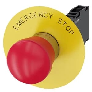 Siemens 3SU1150-1HA20-1FG0-ZX90 — Emergency Stop Pushbuttons