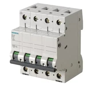 Siemens 5SL6404-6CC — Miniature Circuit Breakers (MCB)
