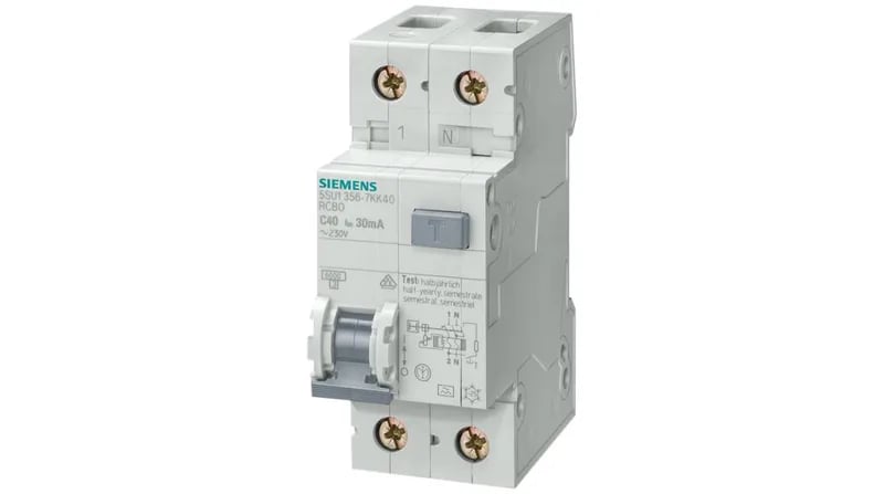 Siemens 5SU1356-1DV25 — Residual Current Breakers (RCCB/RCBO)