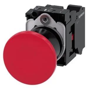 Siemens 3SU1100-1BA20-3CA0-ZY15 — Emergency Stop Pushbuttons