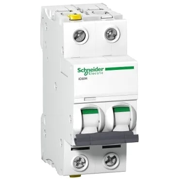 Schneider Electric A9F06240 — 2-Pole MCB (DIN Rail)