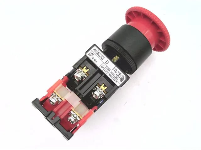 Fuji Electric AR22V2L-11E3R — Emergency Stop Pushbuttons