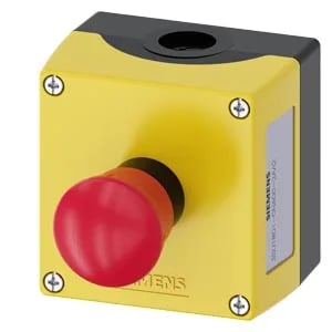 Siemens 3SU1801-0NA00-2AA2 — Emergency Stop Pushbuttons