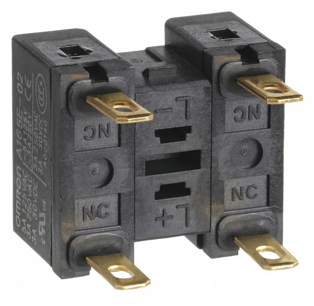 Omron A165E-02 — Emergency Stop Pushbuttons
