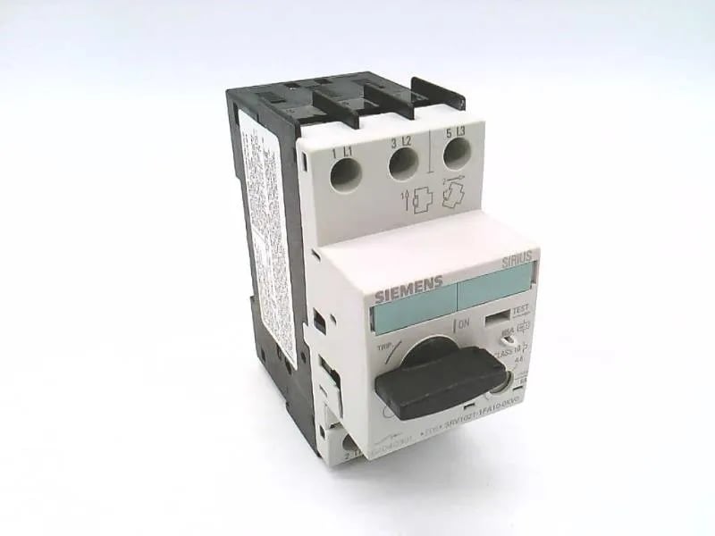 Siemens 3RV1021-1FA10-0FJ0-ZX95 — Motor Protection Circuit Breakers (MPCB)